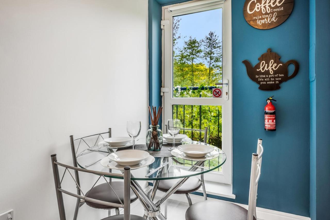 Saughton Suite With Views Of Water Of Leith Edinburgh Bagian luar foto