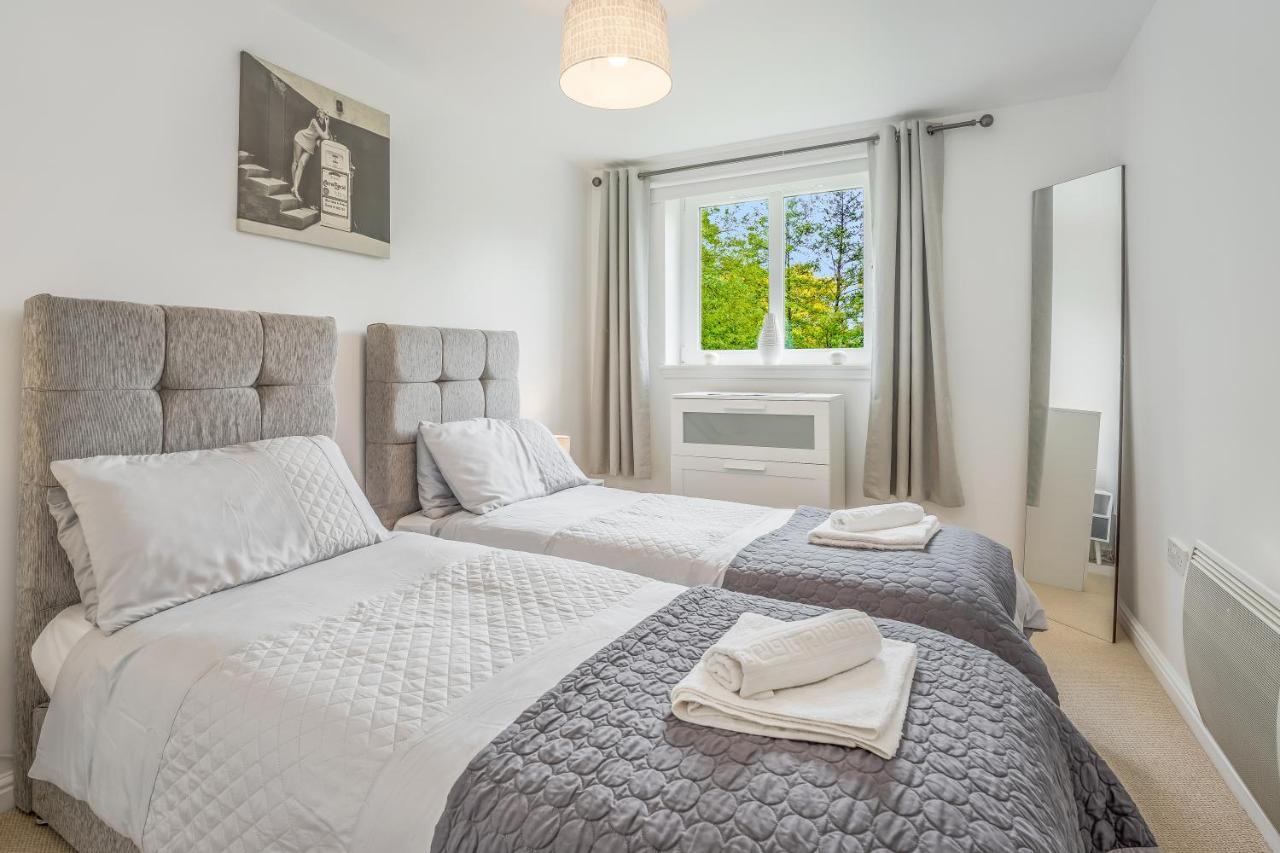 Saughton Suite With Views Of Water Of Leith Edinburgh Bagian luar foto